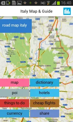 italy Map android App screenshot 5